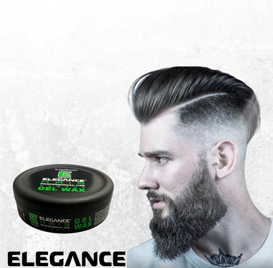 Regelmatig God ondanks Elegance Pomade Hair Wax Transparant - 150ML Groen – Haargel voor Mannen |  bol.com