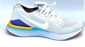 Nike Epic React Flyknit 2 - Wit, Paars, Oranje - Maat 37.5