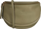 Fred de la Bretoniere Dames Schoudertassen Crossbody Round M - Groen