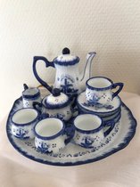 kinderservies geschenkdoos delfts blauw cadeau handgeschilderd Ter Steege