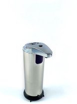 Automatische zeepdispenser van WDMT™ | 8 x 8 x 22 cm | Automatische zeepdispenser met sensor | Roestvrijstaal | Desinfectie zeep | Handsfree | Dispenser