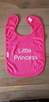 Funnies Slab met tekst - Baby - Slab - Fuchsia - kraamcadeau - Little Princess