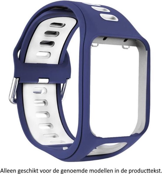 WIIKAI Vervangende Polsband voor TomTom Runner 2/3/Spark 3/Golfer 2 Sportieve Horlogeband