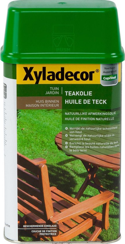 Xyladecor Teakolie - Afwerkingsolie - Naturel - 1L