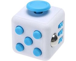 Fidget Cube Stressbal - Bekend van TikTok- Fidget Toys - Pop It - Speelgoed Meisjes & Jongens - Blauw