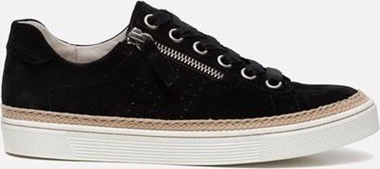 Gabor Comfort Zwarte Sneaker H-leest (76.528.47) - Schoenen Caramel  (Sint-Job-in-'t-Goor)