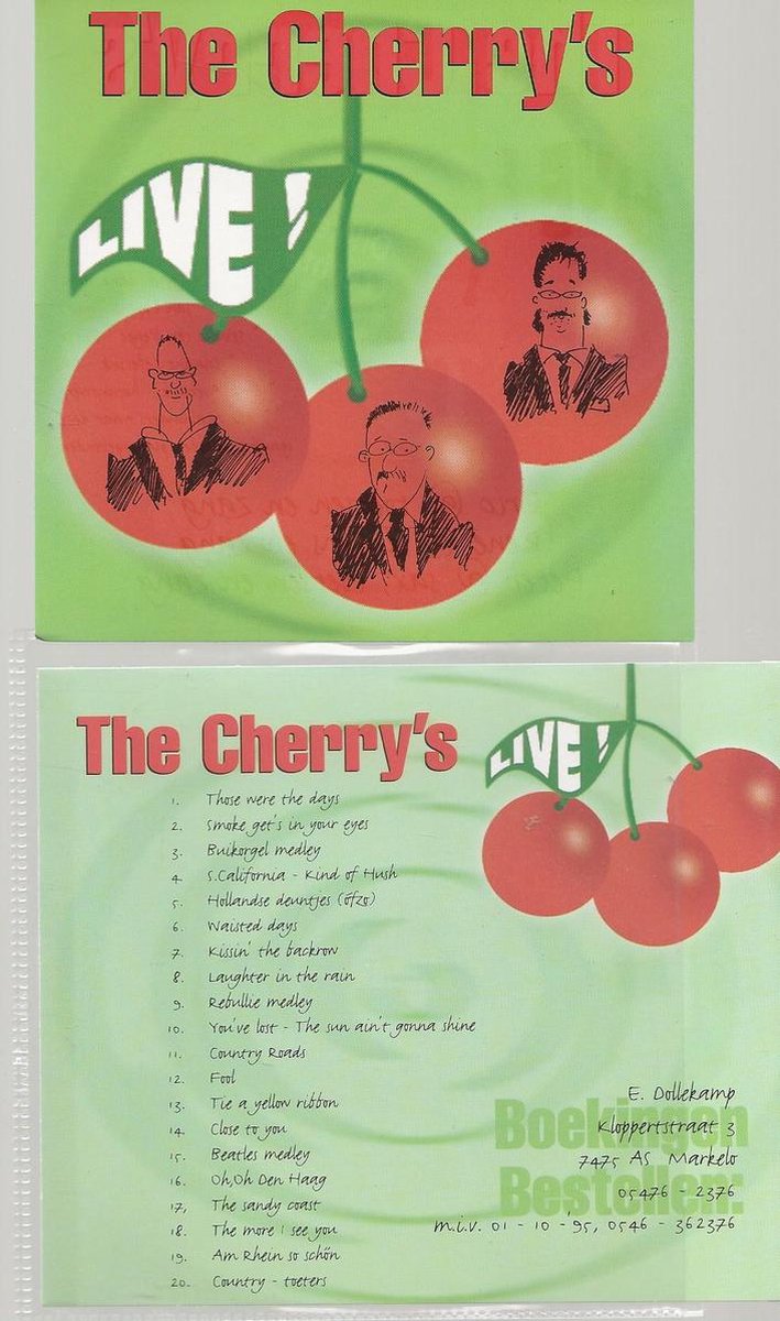 The Cherry's - Live