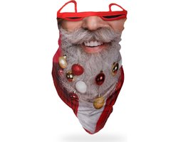 2 Flappy's | Bandana | Dé Ballenbaard| Gezichtsmasker | Bekend van TV & Radio | Motor sjaal | Ski Masker | Facemask | Fiets sjaal | wasbaar | | wasbaar | | kerstmis | oud en nieuw |