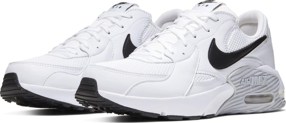Nike Air Max Excee Mannen Sneakers - White/Black-Pure Platinum - Maat 6 ...