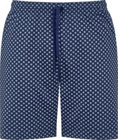 Mey pyjamabroek kort - Gisborne - blauw dessin - Maat: 3XL
