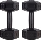 ECGSPOR Dumbbell Set - 2 x 3 kg - Zwart