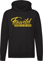 Foxwild hoodie | Foxwild | Peter Gillis | Massa is kassa | grappig | unisex | trui | sweater | hoodie | Hatseflatse