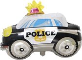 Politieauto ballon - 65x74cm - Folie ballon - Helium - Leeg - Politie - Ballonnen - Auto - Car - Auto ballon - Versiering - Thema feest - Verjaardag