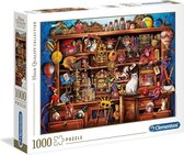Puzzel 1000 Stukjes Volwassenen - Legpuzzel - Clementoni Puzzel - Kerst - Het winter winkeltje 2 - 69x50 cm - Puzzel 1000 Stukjes
