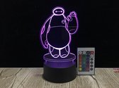 3D LED Creative Lamp Sign Patrick - Complete Set