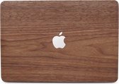 Kudu MacBook Pro 16 inch (2019-2020) SKIN - Restyle jouw MacBook met écht hout - Gemakkelijk aan te brengen - Handgemaakt in NL - Walnoot