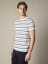 T-shirt Marino Streep Wit (117211002-100000)