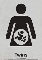 Film Pictogram Poster - Twins - Wandposter 60 x 40 cm