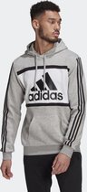 Adidas Ess Logo Colorblock Hoodie - Maat XXL