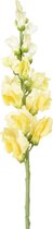 Viv! Home Luxuries Leeuwenbek - zijden bloem - geel - 81cm - topkwaliteit