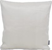 Nura White / Silver Kussenhoes | Polyester / Metallic | 45 x 45 cm