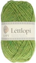 Ijslandse breiwol Lettlopi - Spring Green Heather/Vorgræn lyng