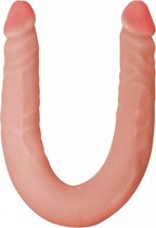 Dubbele Realistische Dildo - Koppel Dildo - Flexibel - Parabenen Vrij - Sensual - Instinct - Beige