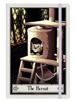 Fantasy Giftshop Notitieboek - Deadly Tarot Felis - The Hermit - A5