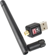 A03 USB Wifi Adapter- USB Wifi- Ethernet - TFU - 802.11n / g / b - 2.4G - Zwart