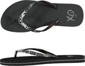 XQ Dames Teenslippers Slang Zwart 41