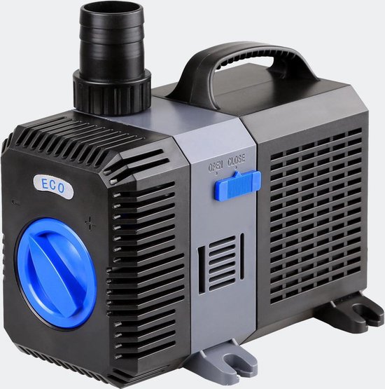Pompe De Bassin SunSun CTP-5800 SuperECO – 5200 L/h – 40 W Seulement – Haut Rendement Énergétique – Idéale Fontaine, Cours D’Eau & Filtration
