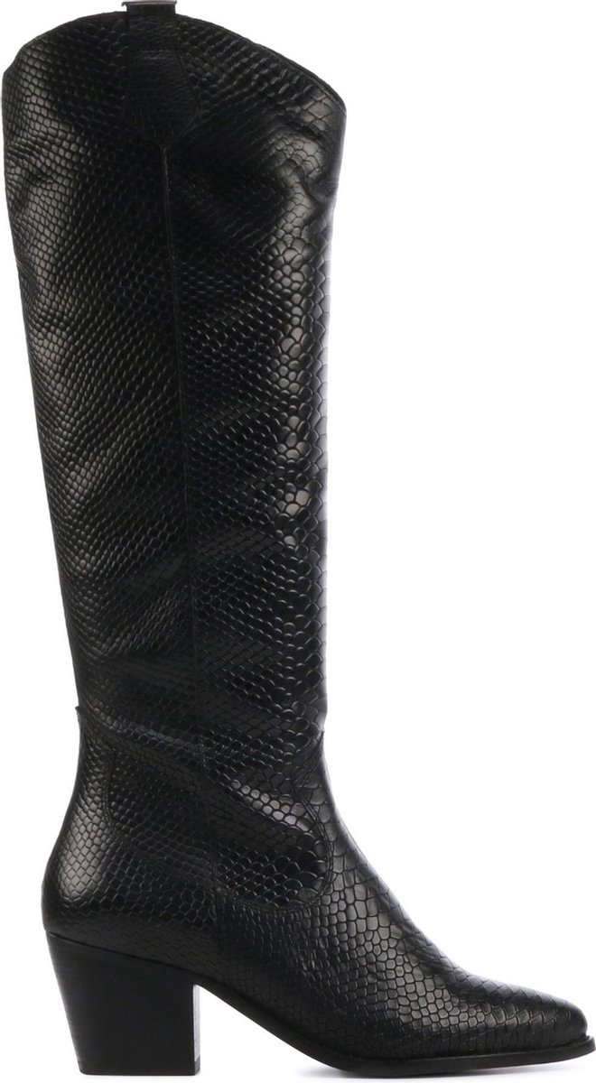 PS Poelman Vrouwen Leren Laarzen Nuno-01 39 - Schoenen.nl