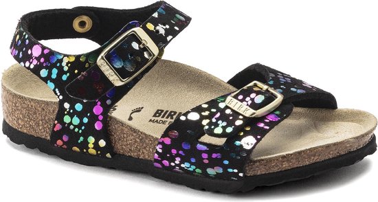 Birkenstock Sandalen - Maat 24 - Meisjes - zwart - paars - blauw - zilver -  geel | bol.com