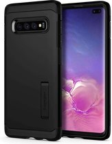 Spigen -  Samsung Galaxy S10 Plus - Tough Armor hoesje - Zwart