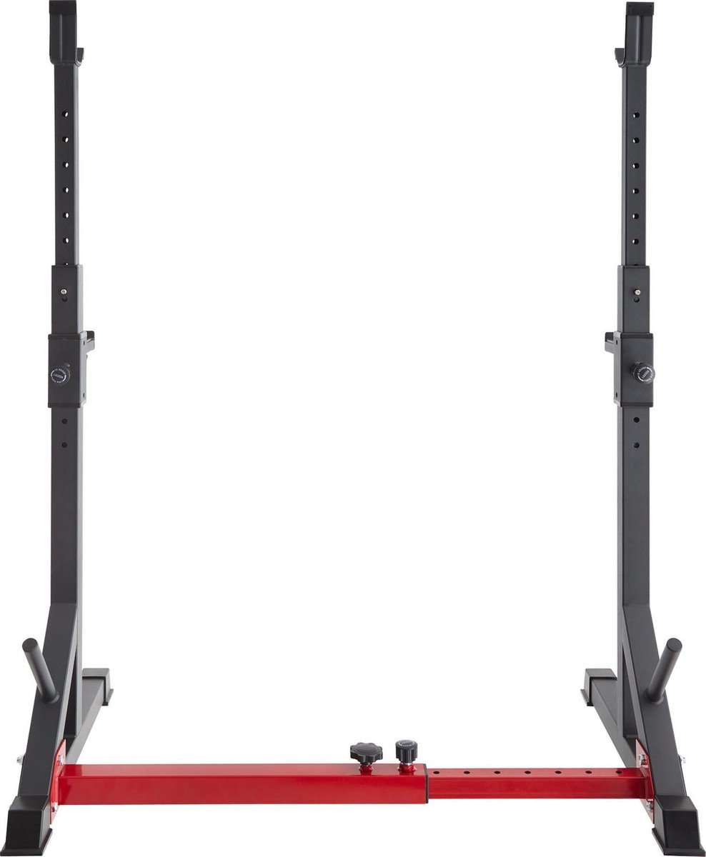 Domyos squat rack 100 haltersteunen krachttraining - Krachtstation kopen? | Korting tot 57