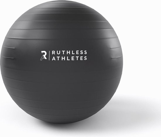Fitness Ball - Ruthless Athletes - Stability 65cm Fitnessbal Inclusief... | bol.com