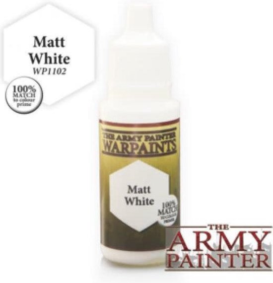 Afbeelding van het spel Army Painter Warpaints - Matt White