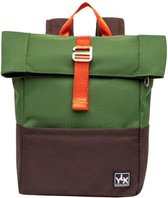 YLX Original rugzak voor kinderen - rugzak - rugzak jongens/ meisjes - rugzak kind - schooltas - Leger groen & donker bruin. Gemaakt van gerecyclede plastic flessen. Eco-vriendelij