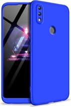 Honor 8X Hoesje - Mobigear - 360 Serie - Hard Kunststof Backcover - Blauw - Hoesje Geschikt Voor Honor 8X