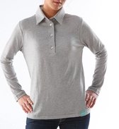 Poloshirt vrouw (2 stuks) Kleur: Grijs | Maat: XL | Zeer lange levensduur