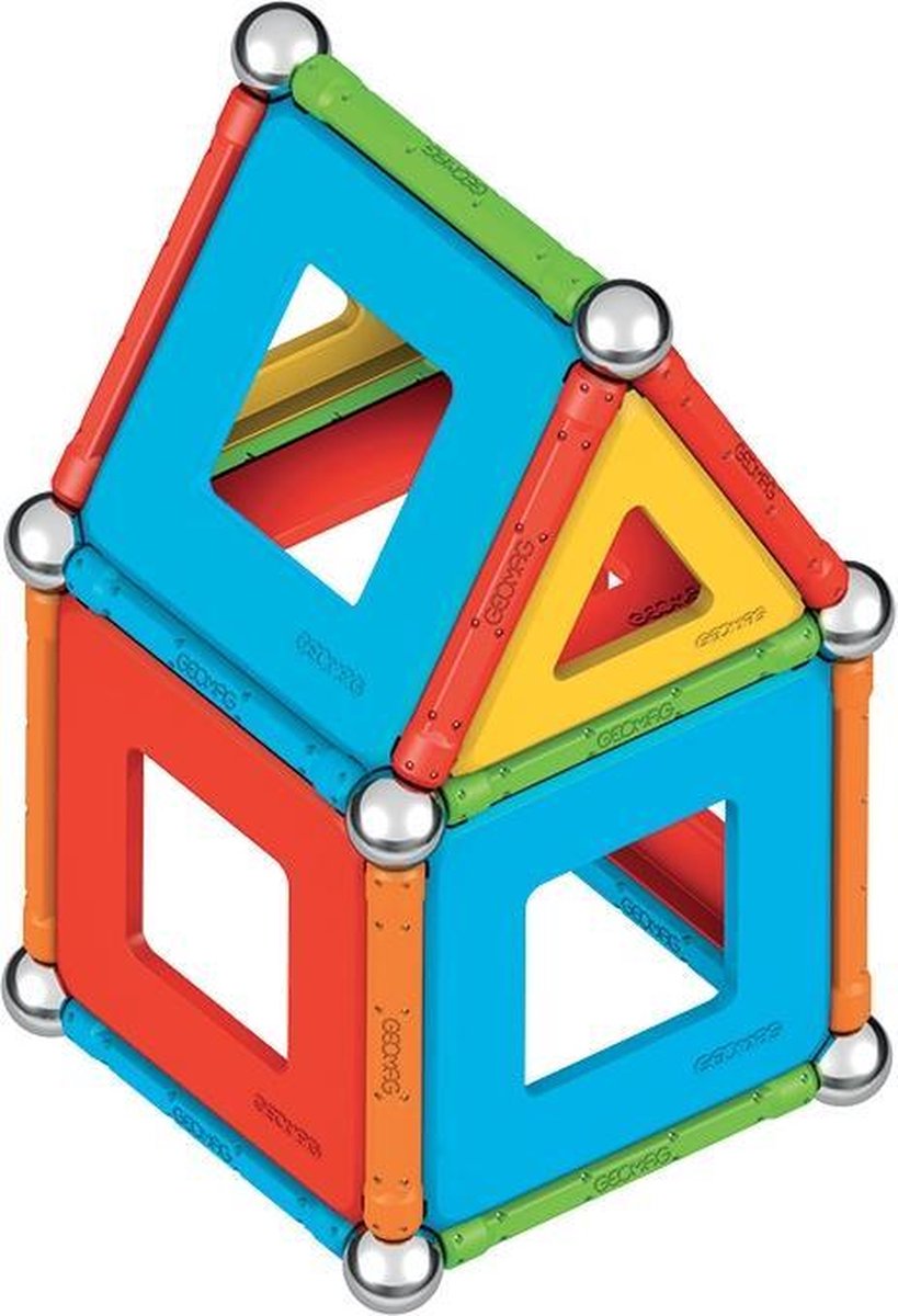 Geomag Super Color Recycled - Magnetisch Constructiespeelgoed met Panelen - 52-delig - Vanaf 5 jaar — afbeelding 11