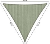 Shadow Comfort® Gelijkzijdige driehoek schaduwdoek - UV Bestendig - Zonnedoek - 400 x 400 x 400 CM - Moonstone Green