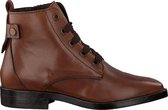 Omoda 44443 Veterboots - Laarzen Met Veters - Dames - Cognac - Maat 39