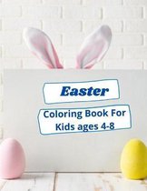 Easter coloring book for kids ages 4-8