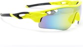 MILAN GIALLO - Matt Geel Polorized Sportbril met UV400 Bescherming - Unisex & Universeel - Sportbril - Zonnebril voor Heren en Dames - Fietsaccessoires