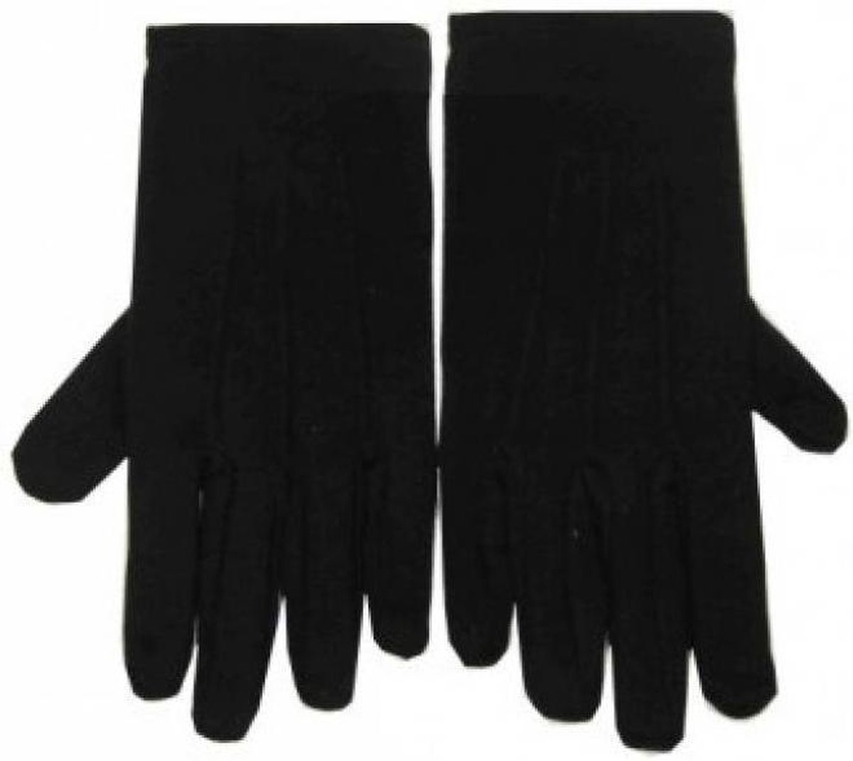 Witbaard Pietenhandschoenen 22 Cm Katoen Zwart Maat S
