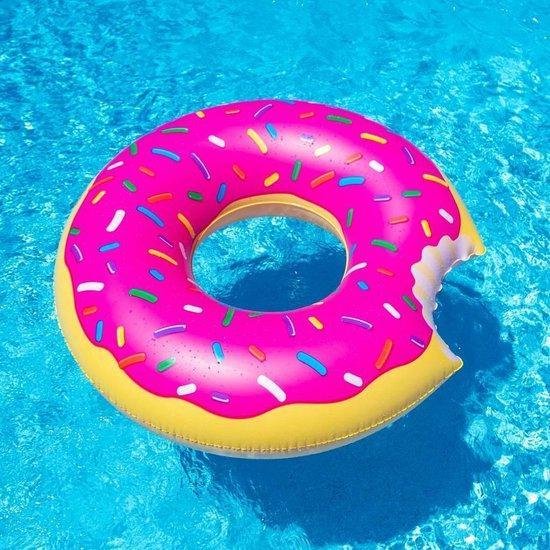 BigMouth Opblaasbare Donut XXL Giant Donut Pool Float Pink