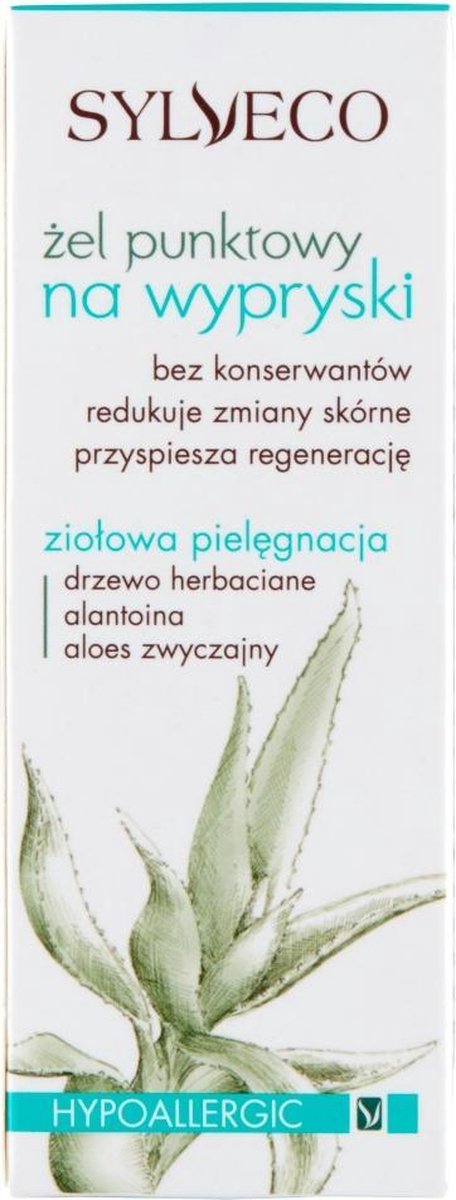 Goedkoopste Sylveco - Spot Gel He Blemishes Tea Tree & Alantoin & Aloe 15Ml