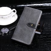 Voor Homtom P30 Pro idewei Crocodile Texture Horizontale Flip Leather Case met houder & kaartsleuven & portemonnee (grijs)