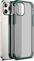 Voor iPhone 12 6.1 inch Magic Armor TPU + PC Combinatie Case (Donkergroen)